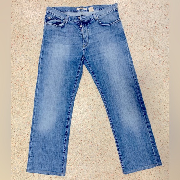 John Varvatos Authentic Fit Blue Men Jeans Pants Size 34 - Picture 1 of 5
